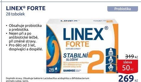 Probiotika Linex Forte Sandoz