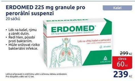Suspenze na vlhký kašel Erdomed