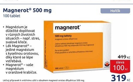 Tablety Magnerot Wörwag Harma