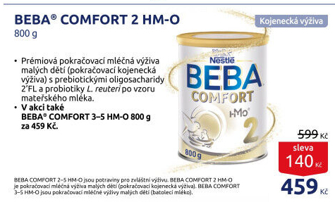 Výživa mléčná Comfort HM-O Beba Nestlé