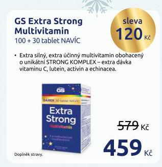Doplněk stravy Extra Strong Multivitamin GS