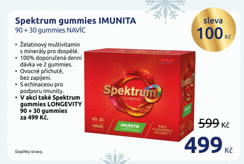 Doplněk stravy Gummies Imunita Spektrum Walmark