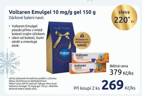 Emulgel proti bolesti Voltaren