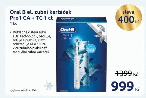 Kartáček elektrický Oral-B Pro 1 750