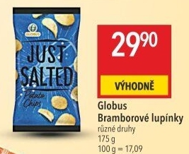 Bramborové lupínky Globus