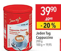 Cappuccino Jeden Tag
