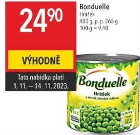 Hrášek Bonduelle