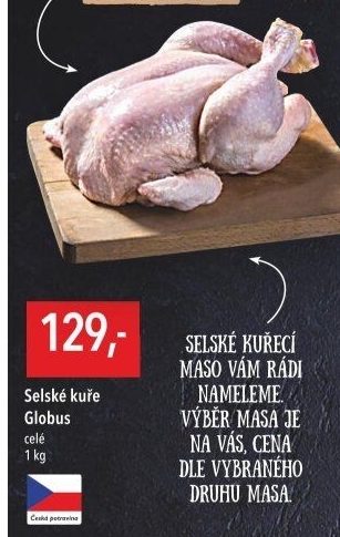 Selské kuře Globus