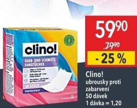 Ubrousky na praní Clino!