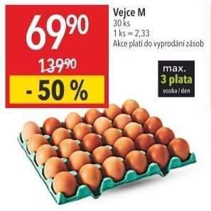 Vejce M