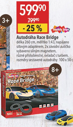 Autodráha Buddy Toys