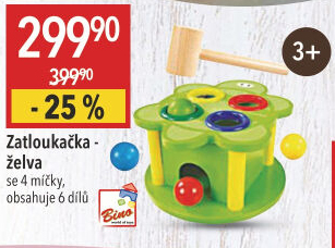Dřevěná zatloukačka Bino