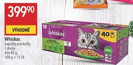 Kapsičky pro kočky Whiskas