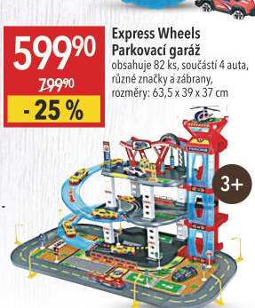 Parkovací garáž Express Wheels