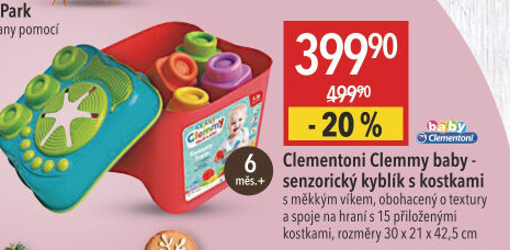 Senzorický kyblík Clementoni