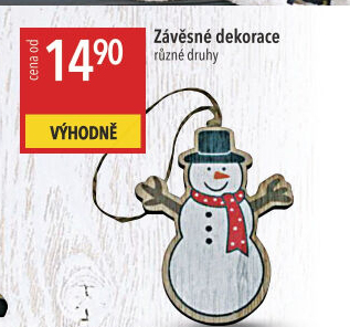 Vánoční závěsné dekorace