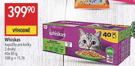Kapsičky pro kočky Whiskas