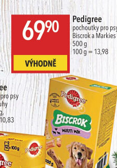 Pamlsky pro psy Biscrok Pedigree