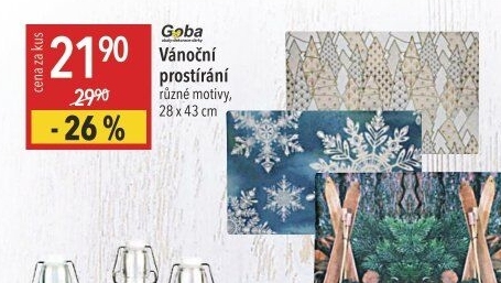 Prostírání Goba