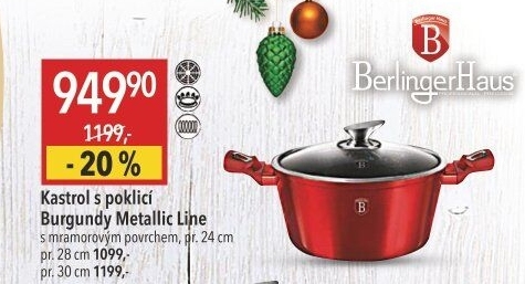 Rendlík Burgundy Metallic Line Berlinger Haus