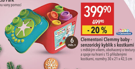 Senzorický kyblík Clementoni