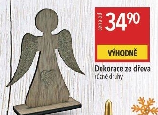 Vánoční dřevěné dekorace
