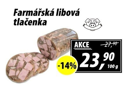 Tlačenka farmářská libová