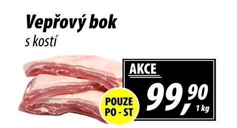 Vepřový bok s kostí