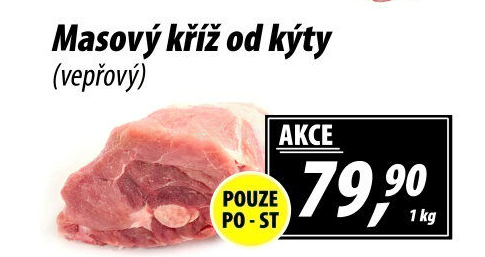 Vepřový kříž od kýty