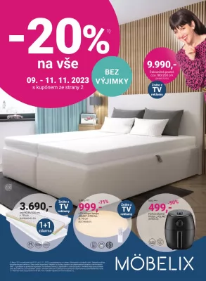 akční leták Möbelix 6.11.2023-19.11.2023