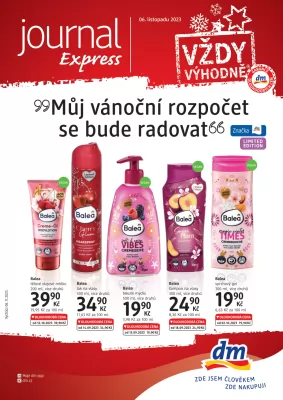 akční leták dm drogerie 6.11.2023-29.11.2023