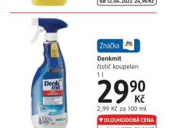 Čistič koupelen Denkmit