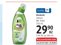 Čistič WC gelový Nature Denkmit