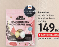 Koupelové koule Be routine