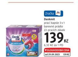 Prací kapsle 3v1 Denkmit