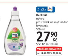 Prostředek na nádobí nature Denkmit
