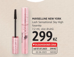 Řasenka Lash Sensational Sky High Maybelline