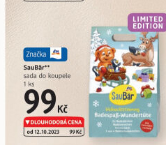 Sada do koupele Saubär