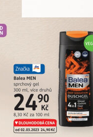 Sprchový gel Balea