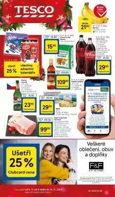akční leták Tesco 8.11.2023-14.11.2023