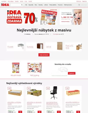 akční leták IDEA nábytek 7.11.2023-13.11.2023