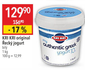 Bílý jogurt řecký Yogood Kri Kri