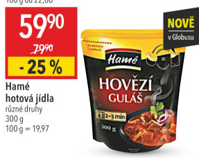 Hotová jídla Snadno a rychle Hamé