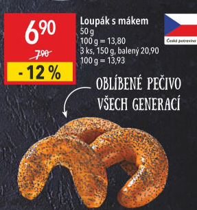 Loupák s mákem