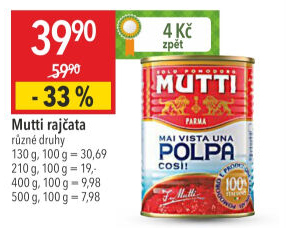 Rajčata Mutti
