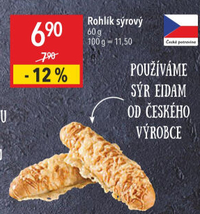 Rohlík se sýrem