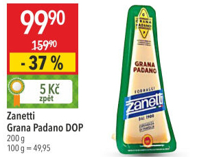 Sýr Grana Padano Zanetti