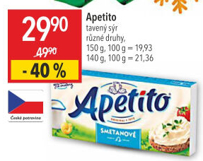 Sýr tavený Apetito