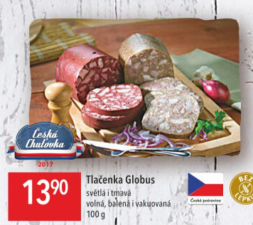 Tlačenka tmavá Globus