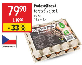 Vejce z podestýlky L Ovus